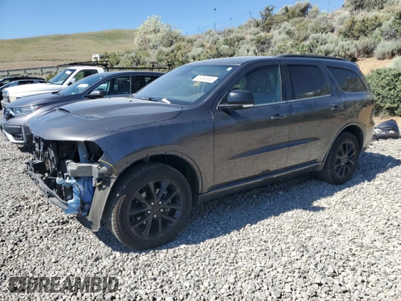 2018 Dodge Durango GT z VIN 1C4RDJDG4JC369274, wystawiony jako Copart lot #59345585 z przebiegiem 56 813 mil mil oraz Szkoda całkowita • Salvage title. Historia ofert i sprzedaży dostępna na DreamBid. Obrazek 1.