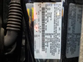 2017 Ford Focus SE with VIN 1FADP3F27HL322402, listed as a Copart auction lot 53309565 with 108,846 mi miles and Salvage title. Bid and sale history available at DreamBid. Image 12.