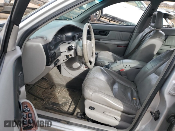 2000 Buick Regal GS with VIN 2G4WF5510Y1324553, listed as a Copart auction lot 47783435 with 0 mi miles and Salvage Title. Bid and sale history available at carsss.com. Image 7.