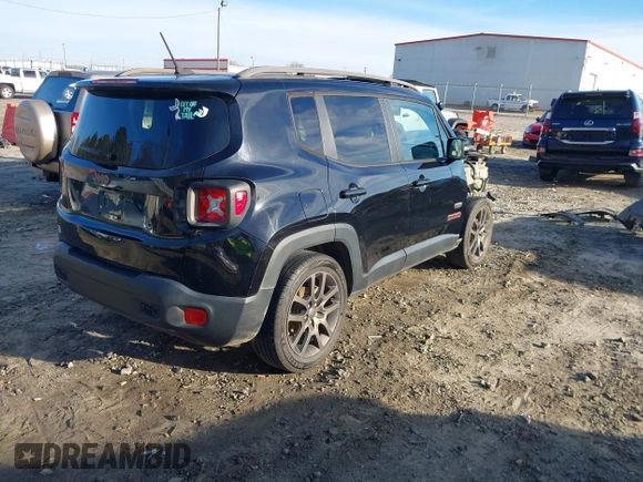 2016 Jeep Renegade Latitude with VIN ZACCJABT6GPE31258, listed as a IAAI auction lot 41585593 with 113,198 mi miles and . Bid and sale history available at DreamBid. Image 4.
