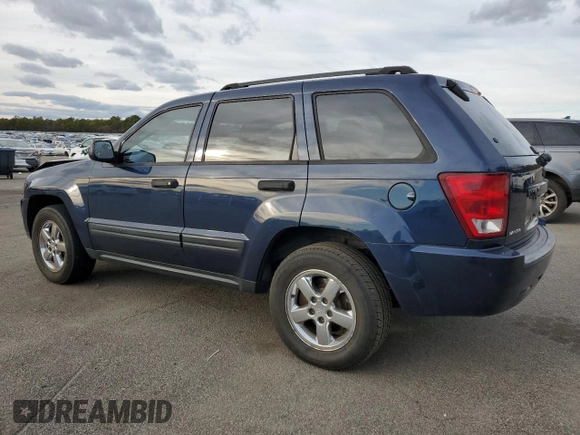2006 Jeep Grand Cherokee Laredo with VIN 1J4HS48N36C254727, listed as a Copart auction lot 85730814 with 154,404 mi miles and Salvage Title. Bid and sale history available at carsss.com. Image 2.