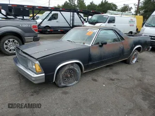 1980 Chevrolet El Camino z VIN 1W80HAK416341, wystawiony jako Copart lot #66942874 z przebiegiem 89 240 mil mil oraz Czysty tytuł • Clean title. Historia ofert i sprzedaży dostępna na DreamBid. Obrazek 1.