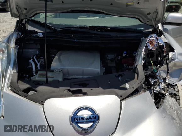 2017 Nissan LEAF SV z VIN 1N4BZ0CP6HC306580, wystawiony jako Copart lot #57180815 z przebiegiem 41 896 mil mil oraz Szkoda całkowita • Salvage title. Historia ofert i sprzedaży dostępna na DreamBid. Obrazek 11.