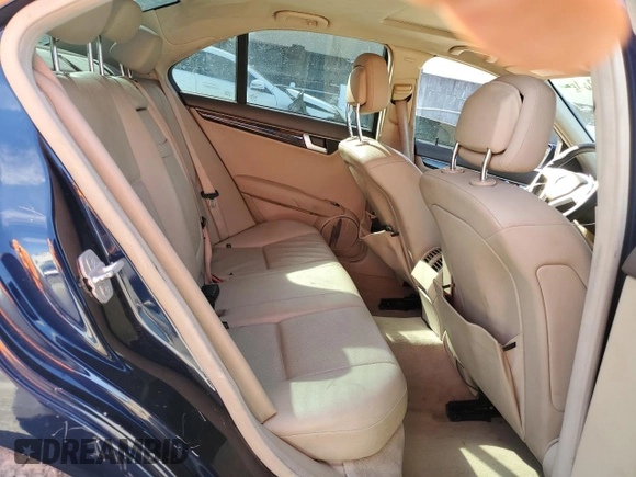 2012 Mercedes-Benz C 250 Sport with VIN WDDGF4HB0CR216656, listed as a Copart auction lot 86068134 with Not provided miles and Salvage title. Bid and sale history available at DreamBid. Image 10.