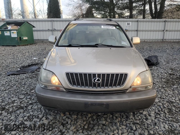 2000 Lexus RX 300 with VIN JT6HF10UXY0164837, listed as a Copart auction lot 83359744 with 187,631 mi miles and Salvage Title. Bid and sale history available at carsss.com. Image 5.
