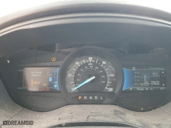 2018 Ford Fusion Hybrid SE with VIN 3FA6P0LUXJR169776, listed as a Copart auction lot 49690755 with 143,142 mi miles and Salvage Title. Bid and sale history available at carsss.com. Image 9.