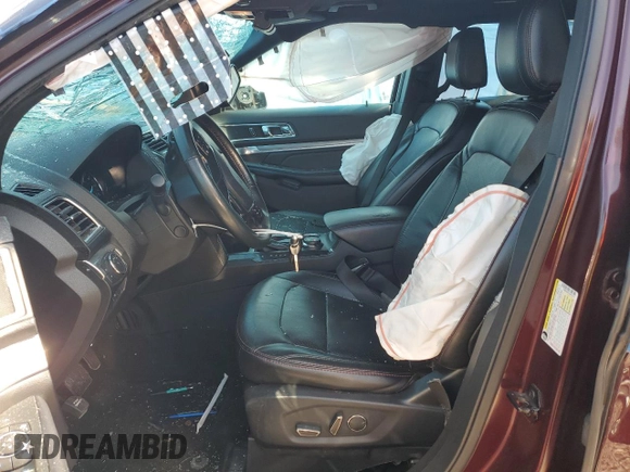 2018 Ford Explorer Sport with VIN 1FM5K8GT0JGA23474, listed as a Copart auction lot 58195045 with 149,965 mi miles and Salvage title. Bid and sale history available at DreamBid. Image 7.