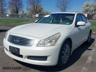 2008 Infiniti G35 Sedan x with VIN JNKBV61F48M262512, listed as a IAAI auction lot 41982068 with 214,182 mi miles. Bid and sale history available at carsss.com. Image 2.