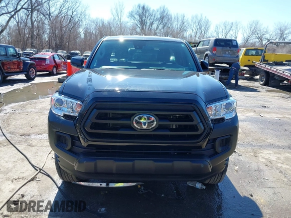 2023 Toyota Tacoma SR with VIN 3TYRX5GN9PT075342, listed as a IAAI auction lot 41652456 with 9,690 mi miles and . Bid and sale history available at DreamBid. Image 13.