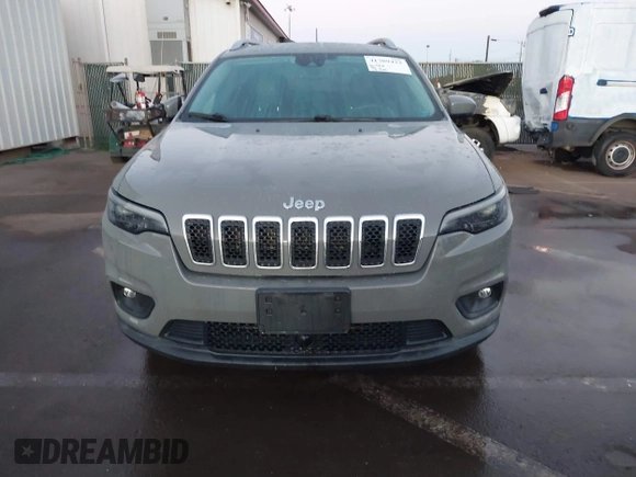 2021 Jeep Cherokee Latitude Lux with VIN 1C4PJLMX4MD158909, listed as a IAAI auction lot 41709423 with 28,368 mi miles. Bid and sale history available at carsss.com. Image 11.
