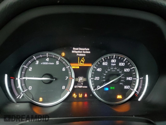 2019 Acura TLX Technology z VIN 19UUB2F42KA006124, wystawiony jako Copart lot #48783615 z przebiegiem 77 989 mil mil oraz Szkoda całkowita • Salvage title. Historia ofert i sprzedaży dostępna na DreamBid. Obrazek 9.