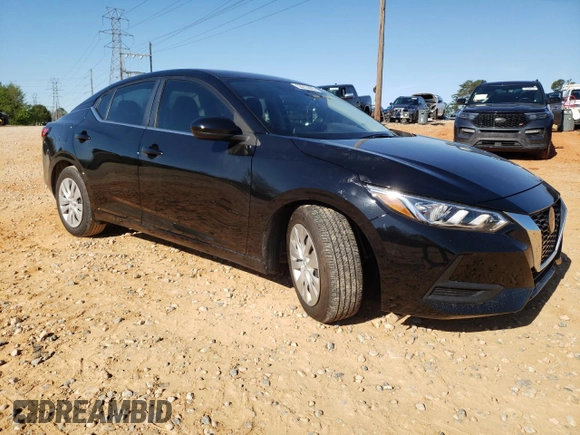 2023 Nissan Sentra S with VIN 3N1AB8BVXPY308270, listed as a Copart auction lot 50253865 with 14,601 mi miles and Salvage Title. Bid and sale history available at DreamBid. Image 4.