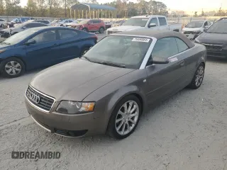 2005 Audi A4 3.0L with VIN WAUDT48H25K023878, listed as a Copart auction lot 75450864 with 39,926 mi miles and Salvage Title. Bid and sale history available at carsss.com. Image 1.