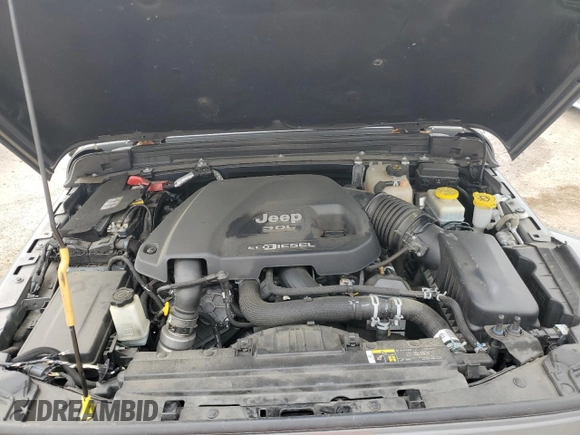 2020 Jeep Wrangler Unlimited Sahara with VIN 1C4HJXEM1LW202755, listed as a Copart auction lot 71248044 with 76,730 mi miles and Salvage Title. Bid and sale history available at carsss.com. Image 14.