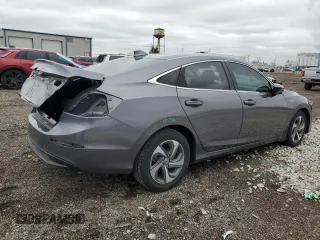 2019 Honda Insight EX with VIN 19XZE4F58KE031476, listed as a Copart auction lot 50836245 with 103,894 mi miles and Salvage Title. Bid and sale history available at DreamBid. Image 3.