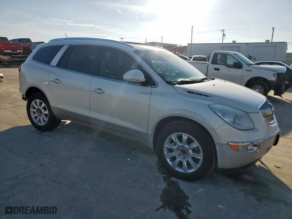 2012 Buick Enclave Leather with VIN 5GAKRCED8CJ119927, listed as a Copart auction lot 47129615 with 140,176 mi miles and Salvage Title. Bid and sale history available at carsss.com. Image 4.