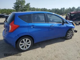 2014 Nissan Note SV with VIN 3N1CE2CP4EL354006, listed as a Copart auction lot 57035015 with Not provided miles and Salvage title. Bid and sale history available at DreamBid. Image 3.