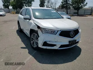 2018 Acura MDX Technology with VIN 5J8YD4H50JL015632, listed as a Copart auction lot 62608615 with 52,999 mi miles and Salvage title. Bid and sale history available at DreamBid. Image 14.