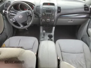 2012 Kia Sorento LX with VIN 5XYKT3A18CG255910, listed as a Copart auction lot 50632215 with 290,384 mi miles and Salvage Title. Bid and sale history available at carsss.com. Image 8.