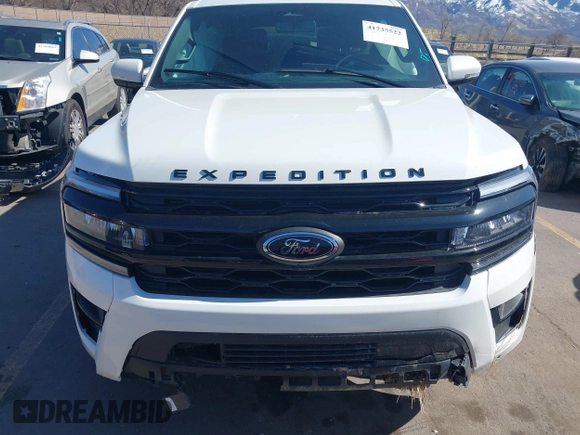 2024 Ford Expedition Max Limited с VIN 1FMJK2A81REA99518, выставлен на аукционе IAAI как лот 41735522 с пробегом 1 297 миль миль и . История ставок и продаж доступна на DreamBid. Изображение 12.