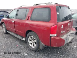 2005 Nissan Armada SE z VIN 5N1AA08B85N706842, wystawiony jako IAAI lot #41532244 z przebiegiem 123 630 mil mil oraz . Historia ofert i sprzedaży dostępna na DreamBid. Obrazek 3.