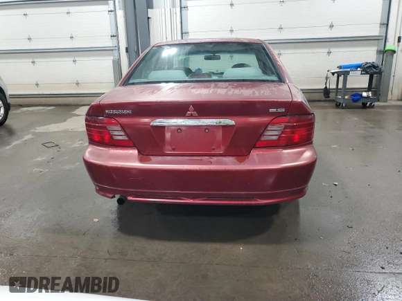 2000 Mitsubishi Galant with VIN 4A3AA46L4YE170903, listed as a Copart auction lot 86874254 with 234,575 mi miles and Salvage Title. Bid and sale history available at DreamBid. Image 6.