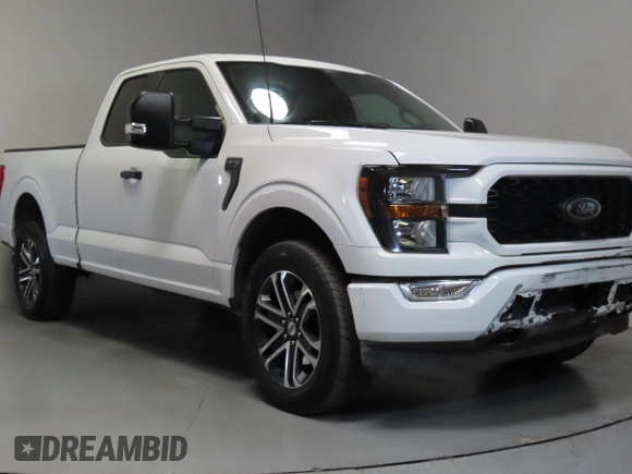 2022 Ford F-150 XL with VIN 1FTEX1EP0NKF28078, listed as a Copart auction lot 61075785 with 60,686 mi miles and Salvage title. Bid and sale history available at DreamBid. Image 1.