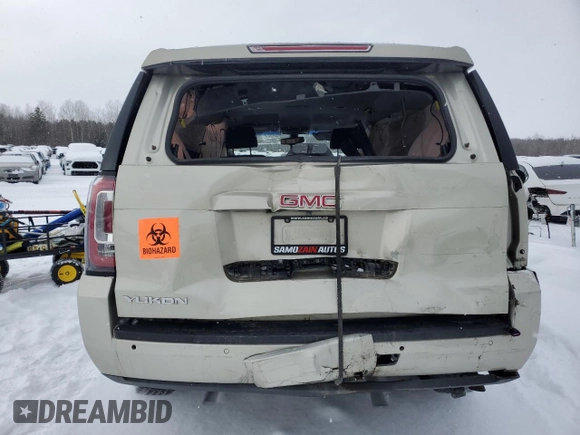 2017 GMC Yukon SLE with VIN 1GKS2AKC4HR372565, listed as a Copart auction lot 42613495 with 0 mi miles and Clean Title. Bid and sale history available at carsss.com. Image 6.