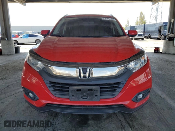 2019 Honda HR-V EX with VIN 3CZRU5H58KM717250, listed as a Copart auction lot 53018035 with 143,529 mi miles and Salvage Title. Bid and sale history available at carsss.com. Image 5.