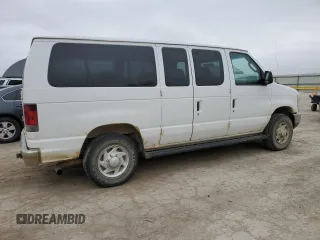 2008 Ford Econoline Passenger XL with VIN 1FBNE31L98DA75760, listed as a Copart auction lot 51132505 with 267,653 mi miles and Clean Title. Bid and sale history available at carsss.com. Image 3.