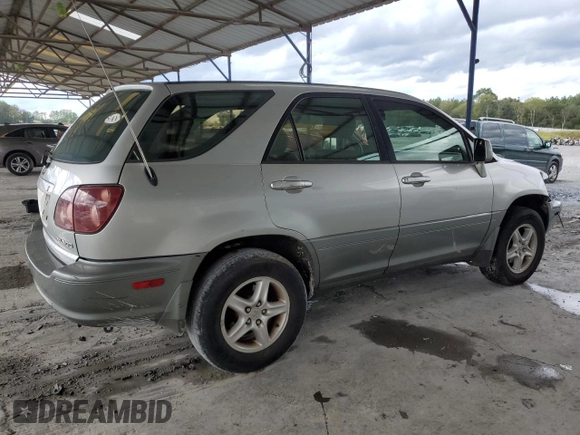 2000 Lexus RX 300 with VIN JT6GF10UXY0079539, listed as a Copart auction lot 73396854 with 184,025 mi miles and Salvage Title. Bid and sale history available at carsss.com. Image 3.