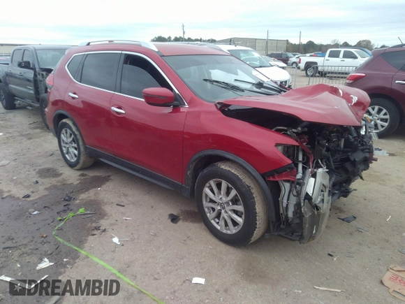 2017 Nissan Rogue SV with VIN JN8AT2MT5HW397231, listed as a IAAI auction lot 41420109 with 104,252 mi miles. Bid and sale history available at carsss.com. Image 1.