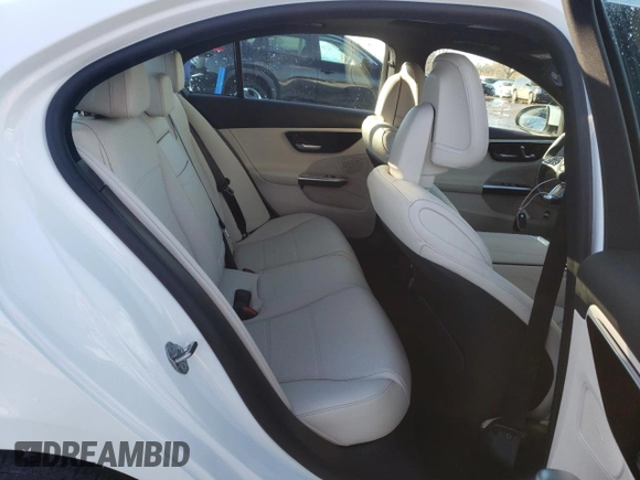 2024 Mercedes-Benz C 300 with VIN W1KAF4HBXRR164323, listed as a Copart auction lot 42512355 with 7,494 mi miles and Salvage Title. Bid and sale history available at DreamBid. Image 10.