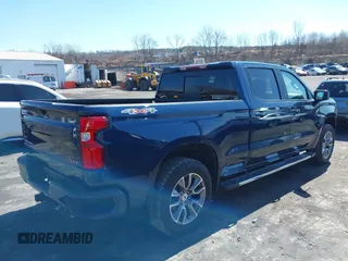 2021 Chevrolet Silverado 1500 RST with VIN 1GCUYEEL3MZ212306, listed as a IAAI auction lot 41855149 with 57,291 mi miles. Bid and sale history available at carsss.com. Image 4.