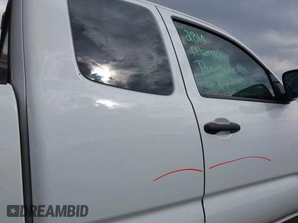 2022 Toyota Tacoma SR with VIN 3TYRX5GNXNT056019, listed as a IAAI auction lot 42026358 with 40,750 mi miles and . Bid and sale history available at DreamBid. Image 14.