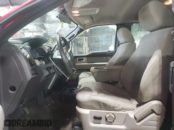 2009 Ford F-150 XL with VIN 1FTPX14V59FA49291, listed as a Copart auction lot 63083155 with 206,826 mi miles and Salvage title. Bid and sale history available at DreamBid. Image 7.