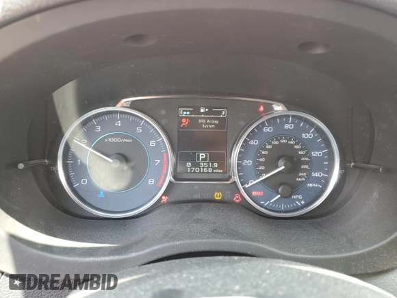 2016 Subaru Crosstrek Limited with VIN JF2GPAKC4GH204837, listed as a Copart auction lot 56280115 with 170,168 mi miles and Salvage title. Bid and sale history available at DreamBid. Image 9.