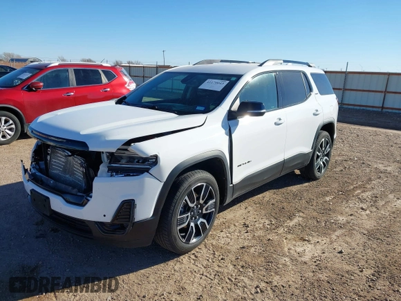 2021 GMC Acadia SLT with VIN 1GKKNMLS8MZ120245, listed as a IAAI auction lot 41170043 with 83,890 mi miles. Bid and sale history available at carsss.com. Image 17.