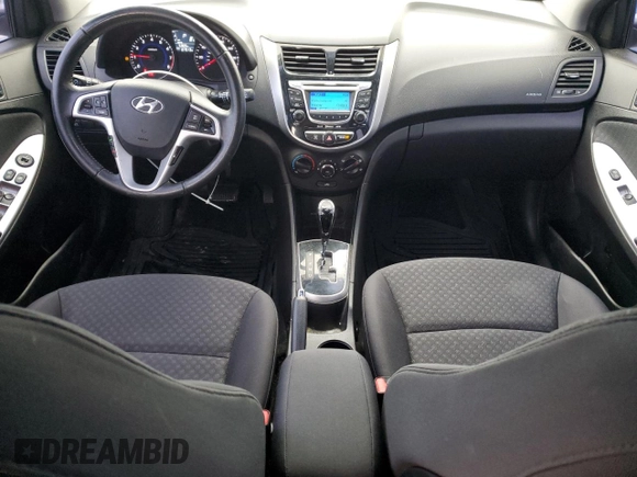 2012 Hyundai Accent SE with VIN KMHCU5AE6CU053660, listed as a Copart auction lot 45714055 with 87,913 mi miles and Salvage Title. Bid and sale history available at carsss.com. Image 8.