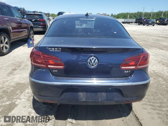 2014 Volkswagen CC R-Line with VIN WVWBN7AN3EE535590, listed as a Copart auction lot 67655594 with 89,808 mi miles and Non Repairable. Bid and sale history available at carsss.com. Image 6.
