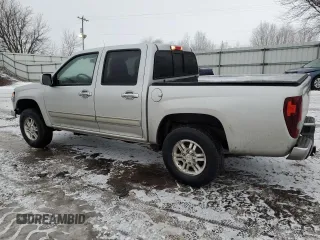 2012 GMC Canyon SLE2 with VIN 1GTH6PFE2C8154650, listed as a Copart auction lot 43602615 with 32,713 mi miles and Clean Title. Bid and sale history available at carsss.com. Image 2.