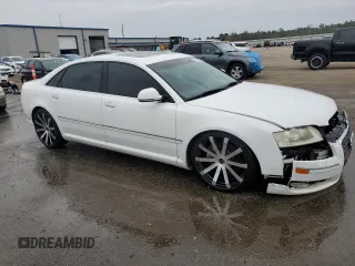 2009 Audi A8 4.2L with VIN WAUMV94E59N005253, listed as a Copart auction lot 70248424 with 154,305 mi miles and Salvage title. Bid and sale history available at DreamBid. Image 4.