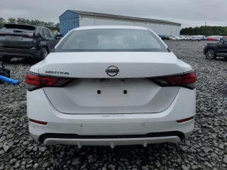 2024 Nissan Sentra S with VIN 3N1AB8BV0RY295659, listed as a Copart auction lot 57966545 with 14,927 mi miles and Salvage title. Bid and sale history available at DreamBid. Image 6.