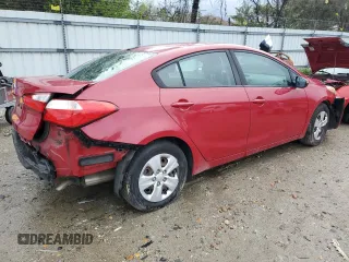 2016 Kia Forte LX with VIN KNAFX4A63G5593749, listed as a Copart auction lot 52703025 with 67,779 mi miles and Salvage Title. Bid and sale history available at carsss.com. Image 3.