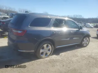 2014 Dodge Durango Limited with VIN 1C4RDHDG8EC305012, listed as a Copart auction lot 46655705 with 159,559 mi miles and Salvage Title. Bid and sale history available at carsss.com. Image 3.