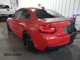 2016 BMW 2 Series M235i with VIN WBA1J7C50GV360056, listed as a IAAI auction lot 41560487 with 120,208 mi miles and . Bid and sale history available at carsss.com. Image 3.