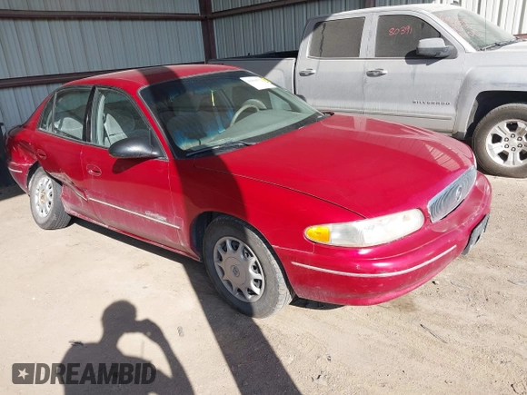 1999 Buick Century Custom with VIN 2G4WS52M5X1620984, listed as a IAAI auction lot 41894532 with 179,115 mi miles. Bid and sale history available at carsss.com. Image 1.