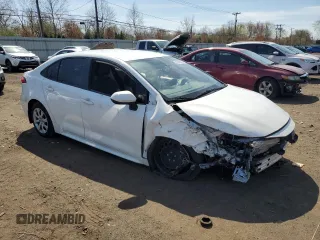 2021 Toyota Corolla LE with VIN JTDEPMAE3MJ149294, listed as a Copart auction lot 53946545 with 54,138 mi miles and Salvage Title. Bid and sale history available at carsss.com. Image 4.