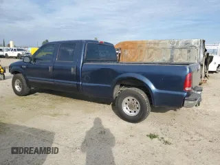 2001 Ford Super Duty F-250 XL with VIN 1FTNW20L91EC30747, listed as a Copart auction lot 46121745 with 128,629 mi miles and Salvage Title. Bid and sale history available at carsss.com. Image 2.