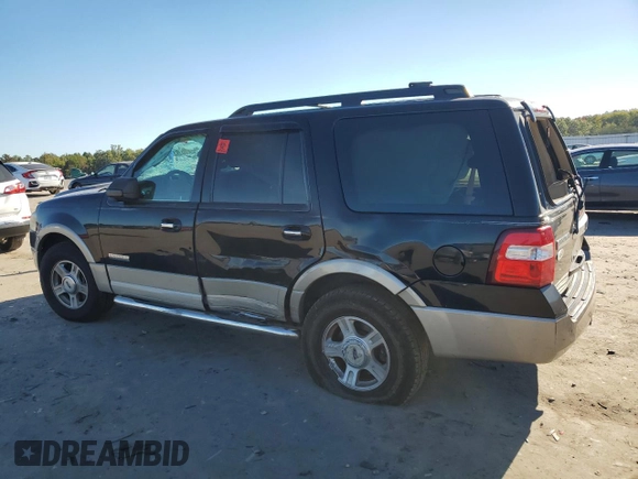 2007 Ford Expedition Eddie Bauer with VIN 1FMFU18567LA29057, listed as a Copart auction lot 42679805 with 259,535 mi miles and Salvage title. Bid and sale history available at DreamBid. Image 2.